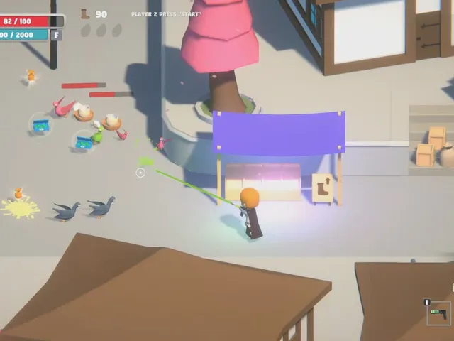 Pigeons Attack
