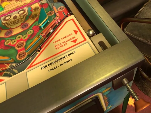 Pinball Inside: A VR Arcade Game