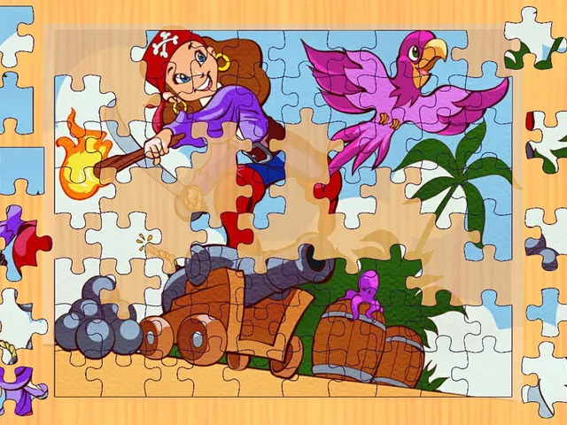 Pirates Jigsaw Puzzle for Kids & Toddlers