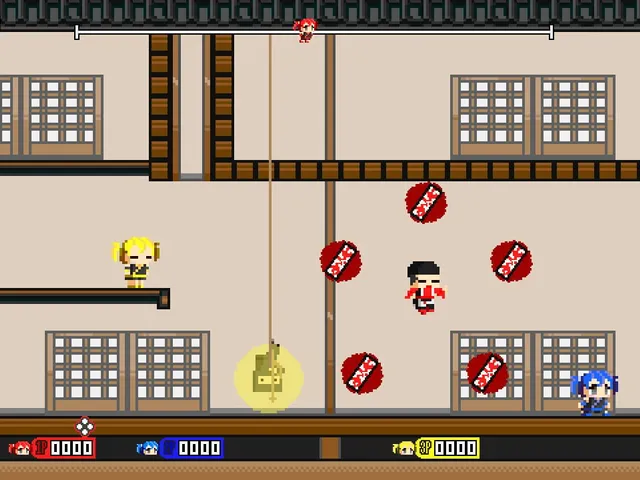 Pixel Game Maker Series Ninja Sneaking vs: Battle on the Couch