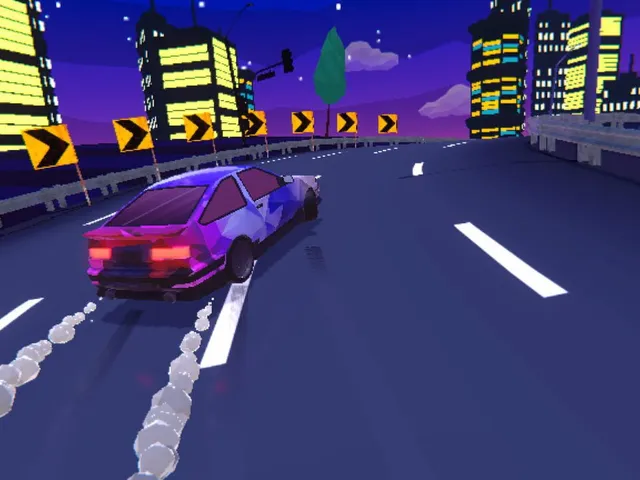 Pixel Retro Drift: Arcade Car Racing