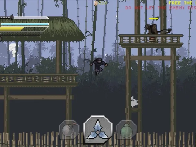 Pixel Shinobi: Nine demons of Mamoru