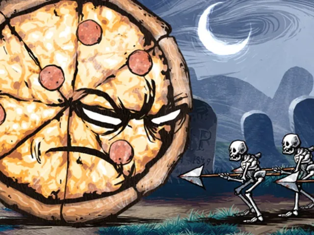 Pizza vs. Skeletons