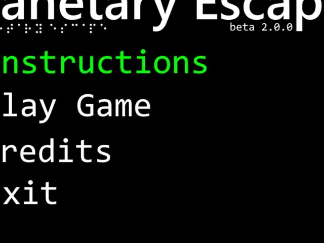 Planetary Escape: An Audiogame