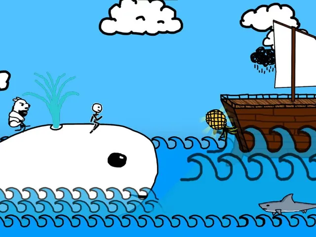 Polar Bear Riding A Ninja