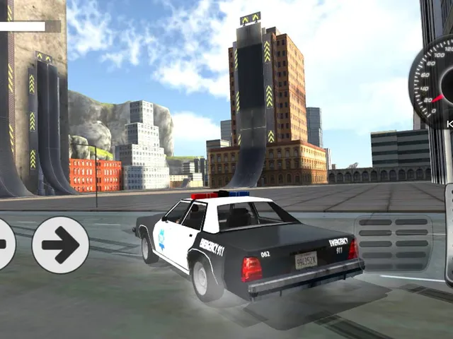 Police Car Drift Simulator