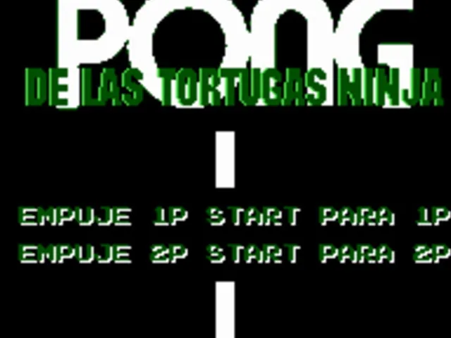 Pong de las Tortugas Ninja