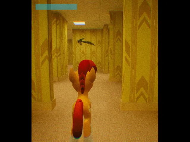 Pony in Backrooms