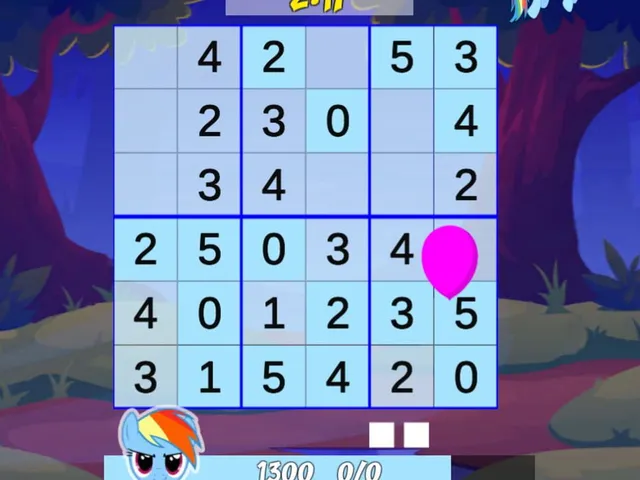 Pony Sudoku WebGL