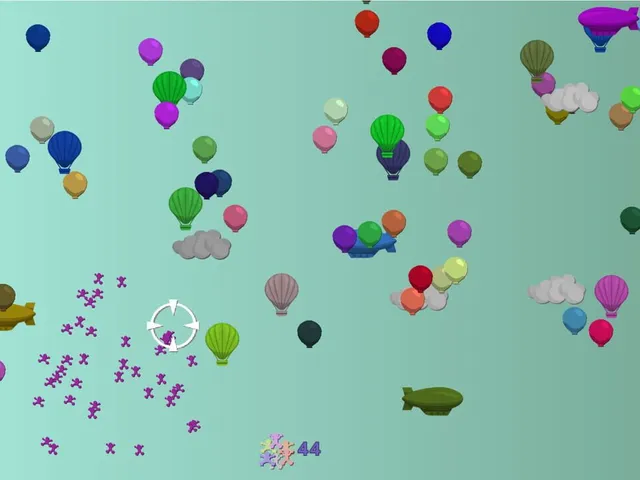 Pop Balloons and Drop People