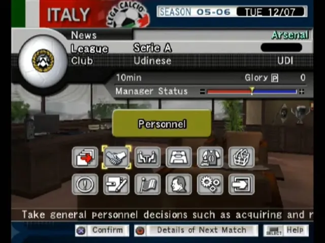 Pro Evolution Soccer Management
