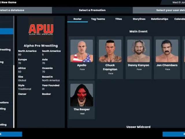 Pro Wrestling Sim