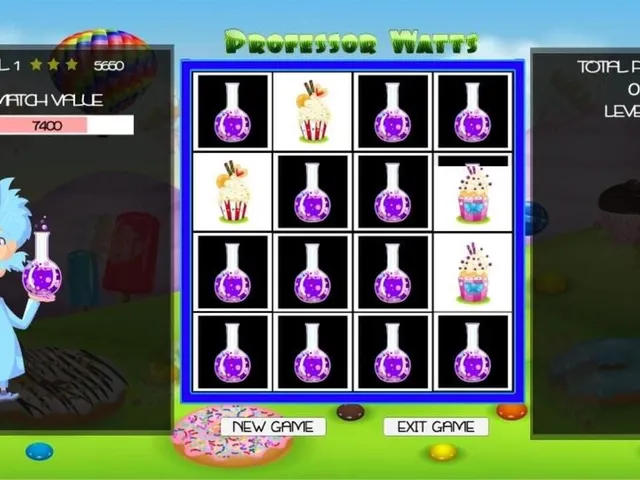 Professor Watts Memory Match: Yummy Cupcakes