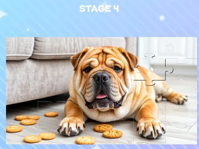 Puffy Dog Puzzle