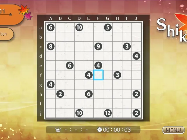 Puzzle by Nikoli S: Shikaku