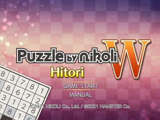 Puzzle by Nikoli W Hitori