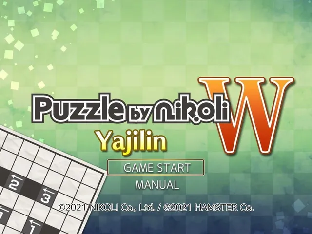Puzzle by Nikoli W Yajilin
