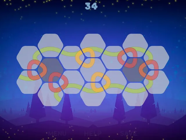 Puzzle: Lines and Knots 2