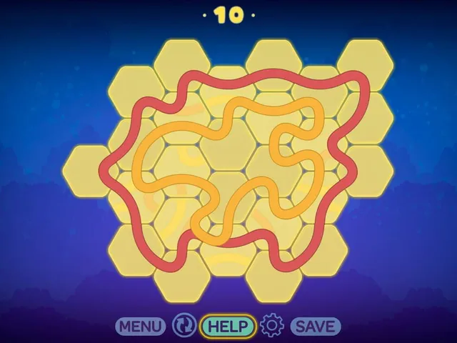 Puzzle: Lines and Knots 3