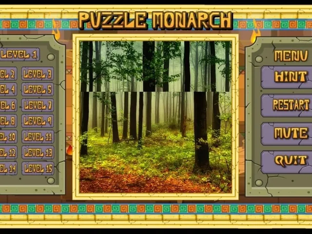 Puzzle Monarch: Forests