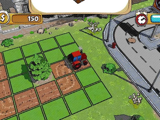 Puzzle Plowing A Field