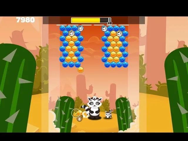 Raccoon Hero: Among the Cacti