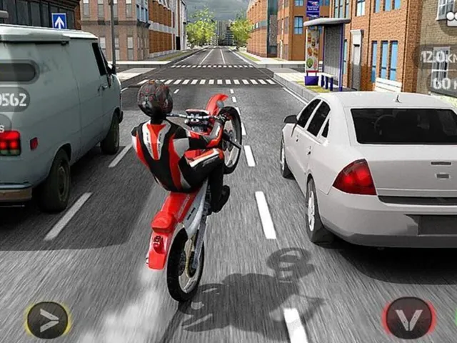 Race the Traffic Moto