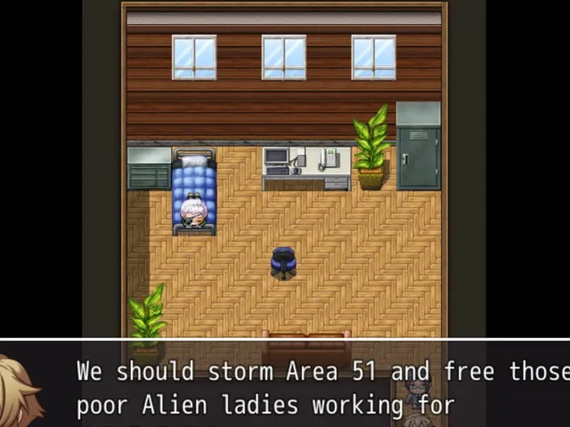 Raiding Area 51: Break out Waifu