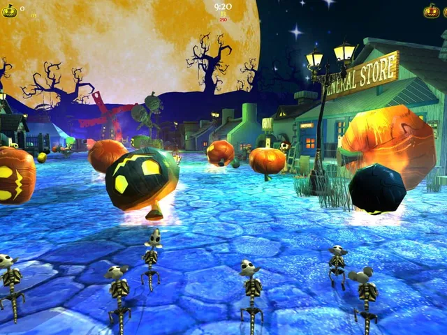 Rain of Pumpkins