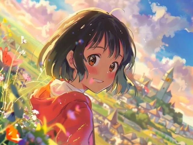 Rainbow Ascend: Anime Girls Go Up