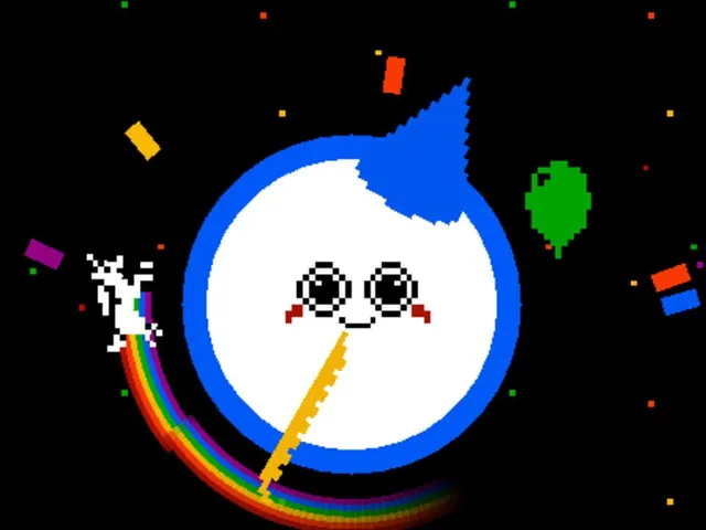 Rainbow Birthday Planet