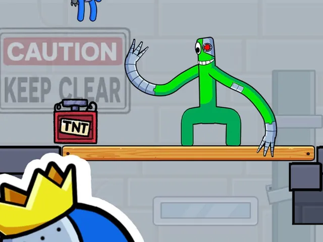Rainbow Monster: Blue Survivor