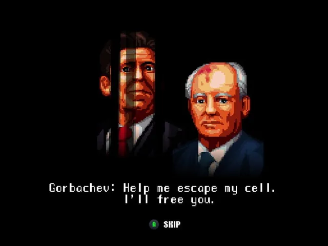 Reagan Gorbachev