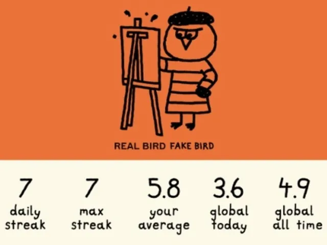 Real Bird Fake Bird