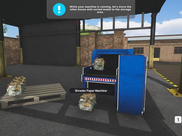 Recycling Station Simulator