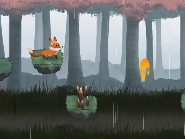 Red Fox and the Four Seasons