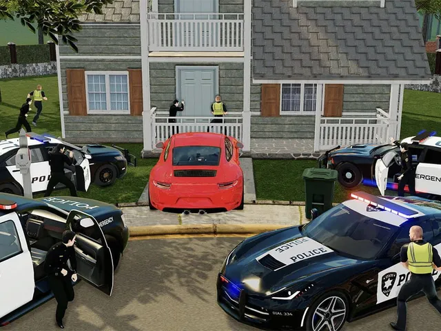 Rescue Team 911 Simulator: Ambulance, Police, Firefighter