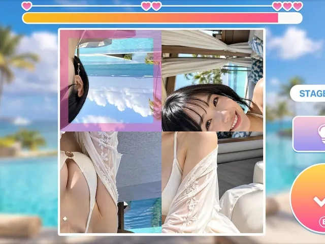 Resort Beauties: Hentai Photo Puzzle