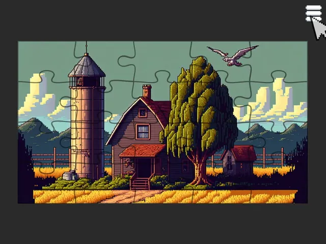 Retro Style: Pixel Art Jigsaw Puzzles