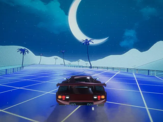 RetroDrift: Retrowave Online Road