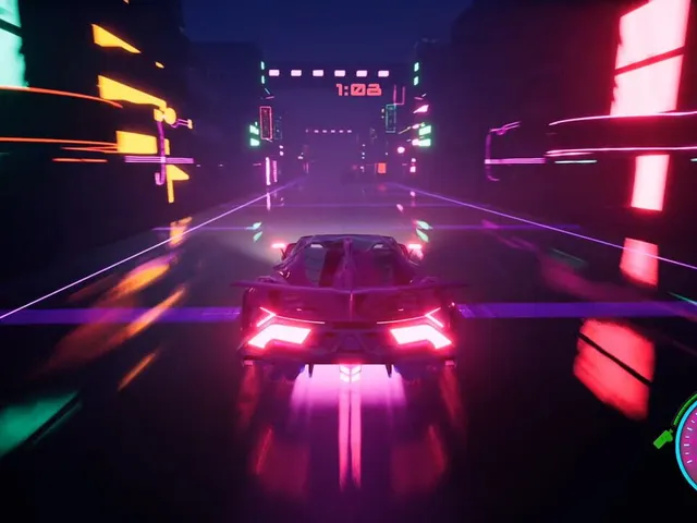 Rhythmic Retro Racer