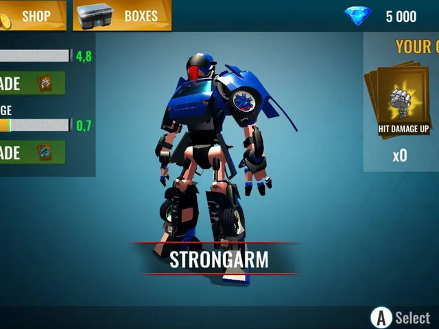 Robot Car War: Transform Battle Machines