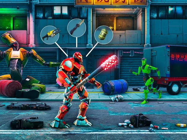 Robot Street Fighting Games