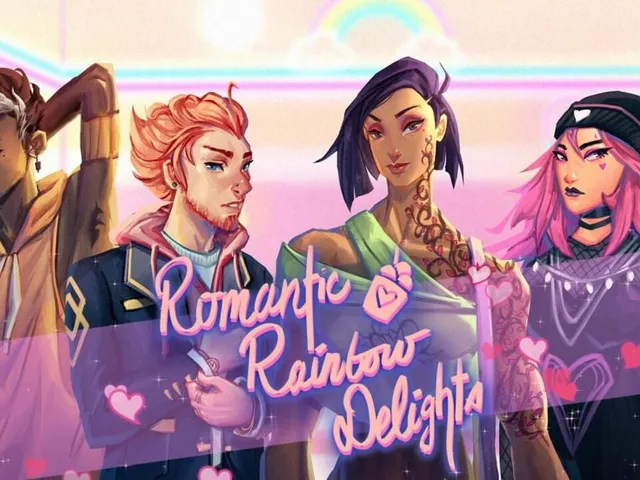 Romantic Rainbow Delights