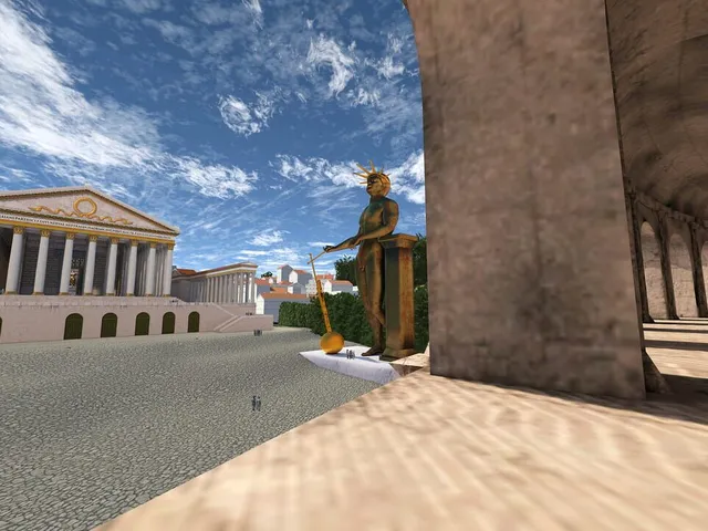 Rome Reborn: The Colosseum District