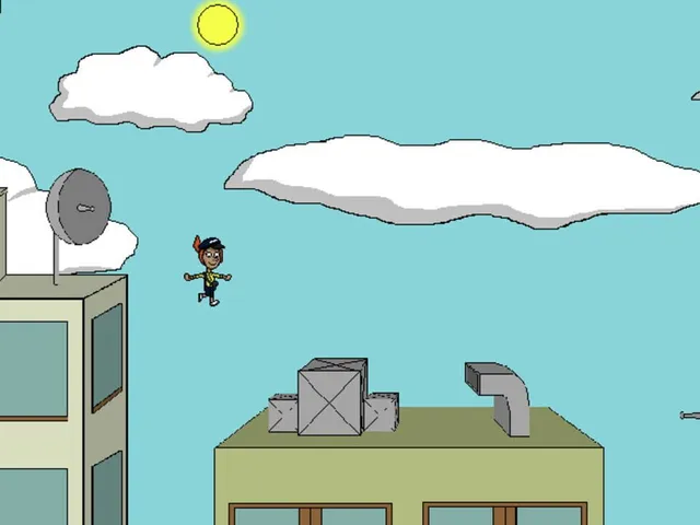 Rooftop Postgirl