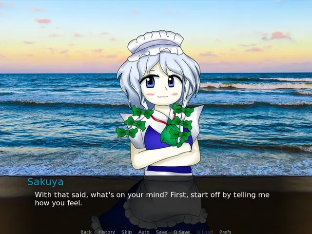 Sakuya Izayoi Gives You Advice and Dabs
