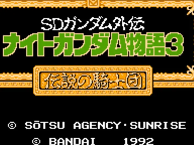 SD Gundam Gaiden: Knight Gundam Monogatari 3 - Densetsu no Kishi-dan