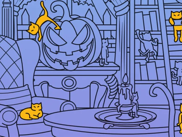 Secret Cats: Halloween