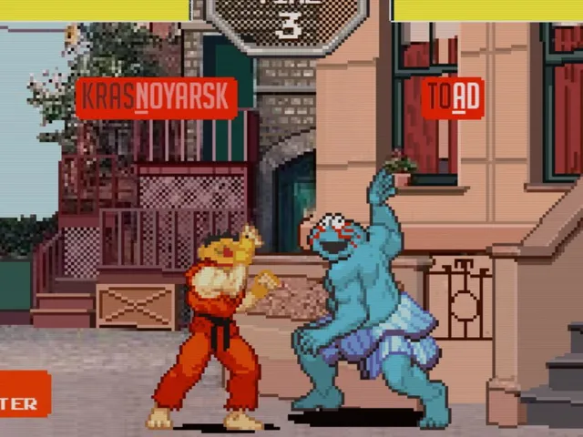 Sesame Street Fighter